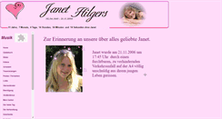 Desktop Screenshot of janet-hilgers.de